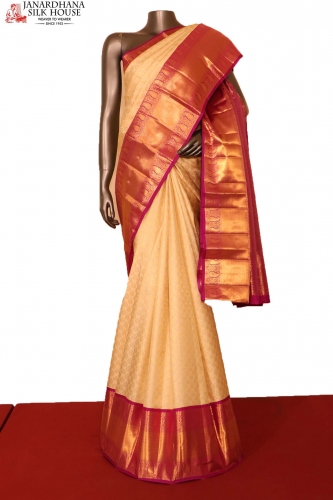 Grand Kanchipuram Wedding Silk Saree